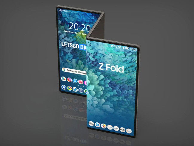 Samsung Galaxy Z Fold Tab