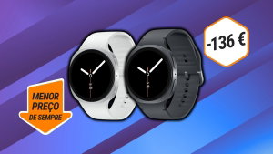 Galaxy Watch 8 atinge o menor preço de sempre e fica 136 € mais barato na Amazon