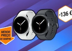 Galaxy Watch 8 atinge o menor preço de sempre e fica 136 € mais barato na Amazon