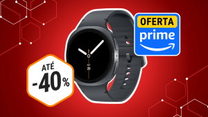 Samsung Galaxy Watch8 deu um "tombo" no preço na Festa de Ofertas Prime!