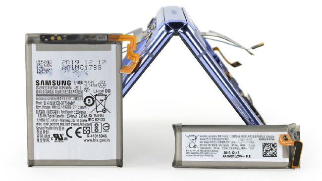 Baterias do Samsung Galaxy Z Flip
