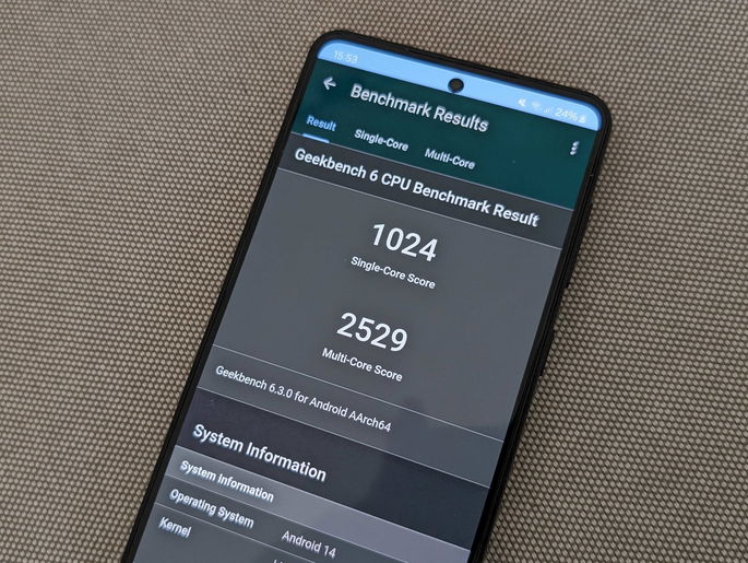 Samsung M55 Benchmark