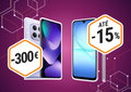 Samsung ou Xiaomi: 2 telemóveis por menos de 300 € na Amazon