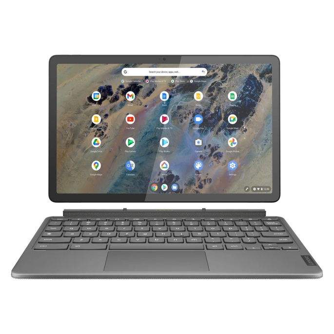 Portátil Híbrido LENOVO Chromebook Ideapad Duet 3, Qualcomm Snapdragon 7c Gen 2 - RAM: 4 GB - 128 GB eMMC