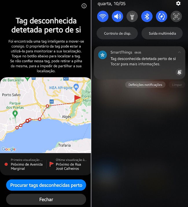 Samsung SmartThings Find