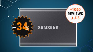 Samsung T7 2 TB: SSD rápido com ótimas avaliações e desconto 34% na Amazon!