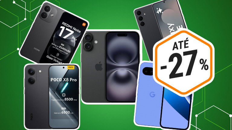 Samsung, Xiaomi e mais: 5 telemóveis com descontos até 27% para comprares hoje!