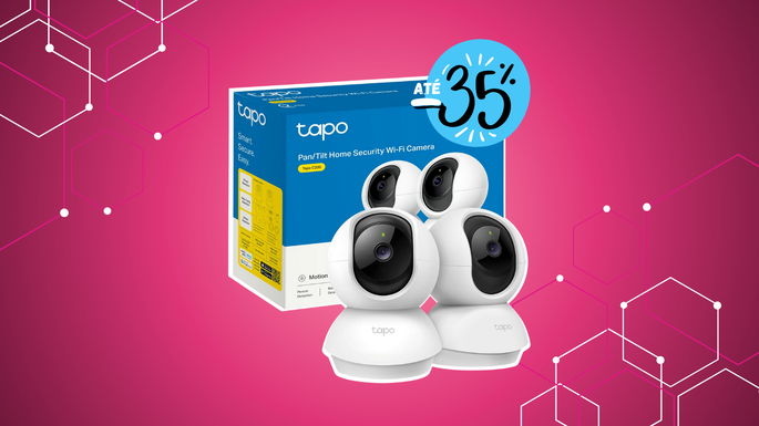 pack com duas câmaras Tapo
