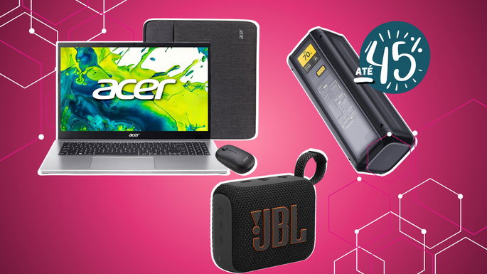 gadgets imperdíveis tech com desconto até 45%