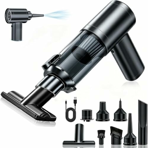 SCOVEE ST-6696 Aspirador port&aacute;til sem fios 26000 Pa, 4 em 1