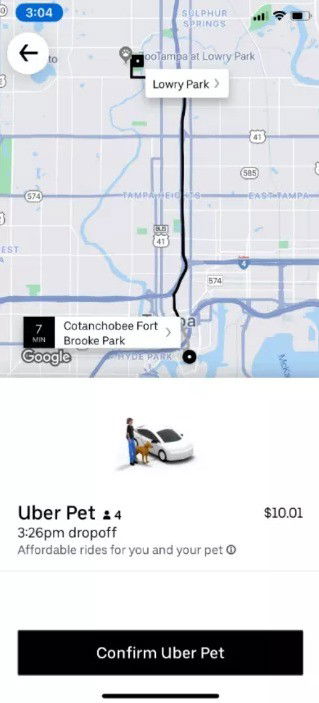 uber pets