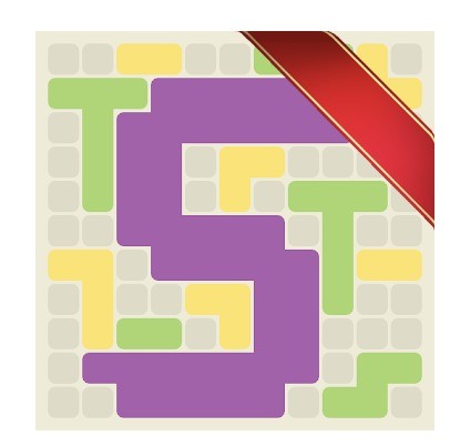 Surface Trimino: increase the area. Casual game