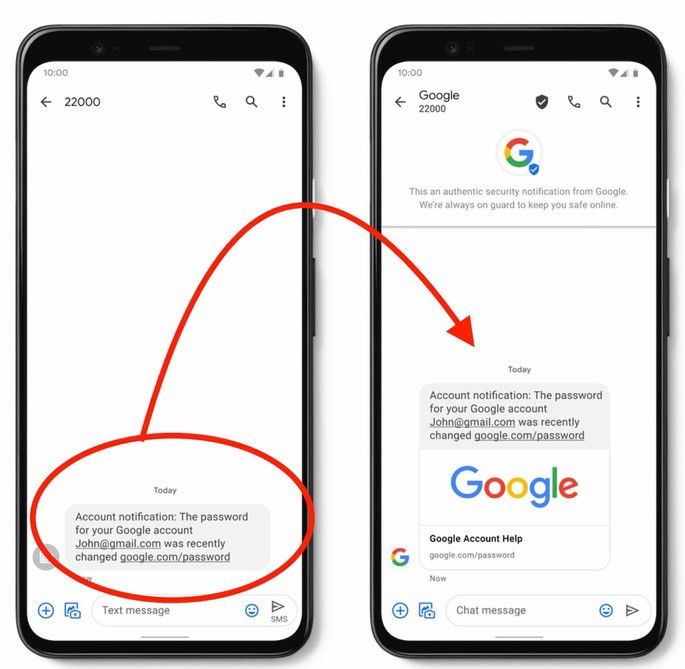 Mensagens Android