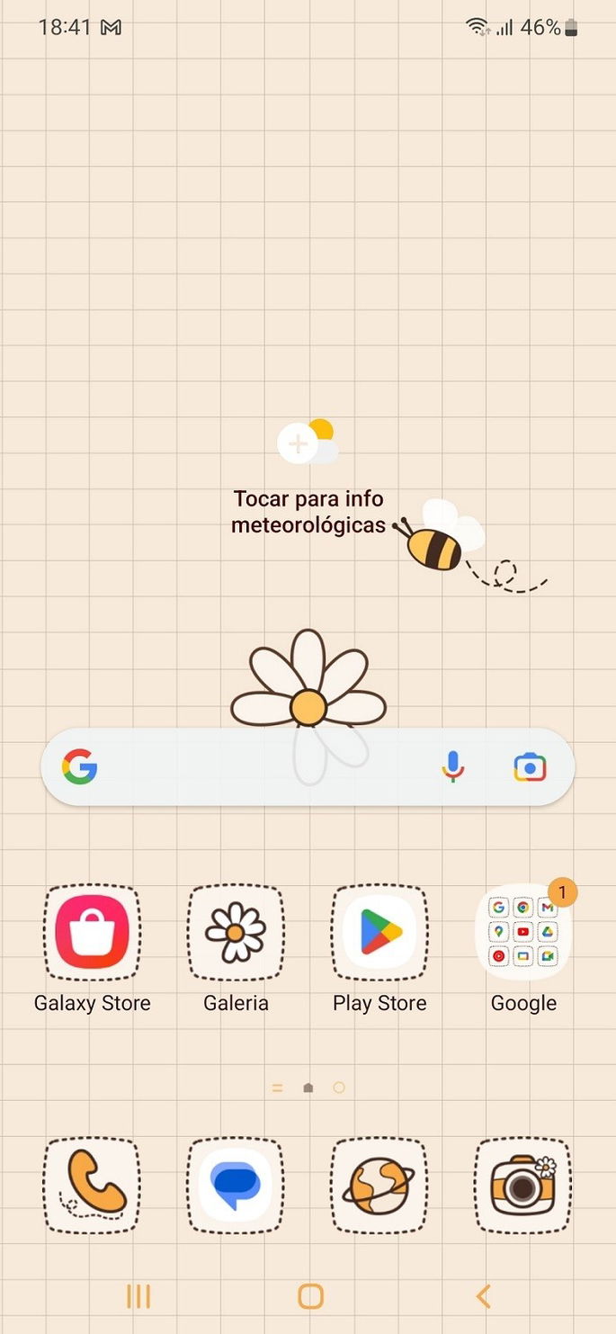 Fundo animado abelhas