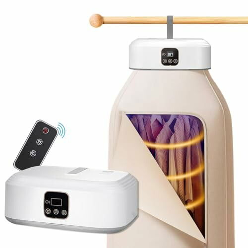 Secador de roupa elétrica portátil