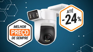 Segurança a dobrar: a Xiaomi Câmara Exterior CW500 está ao menor preço nos Power Days