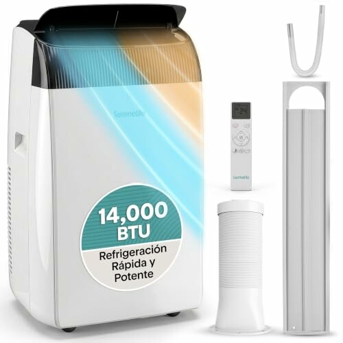 SereneLife Aire Acondicionado 14000 BTU