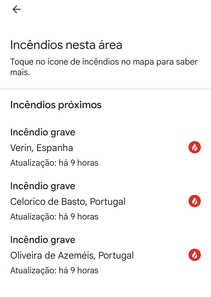 Incêndios