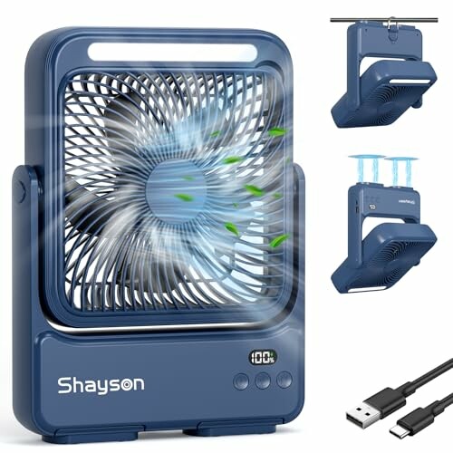 Shayson Ventilador Port&aacute;til 20000 mAh