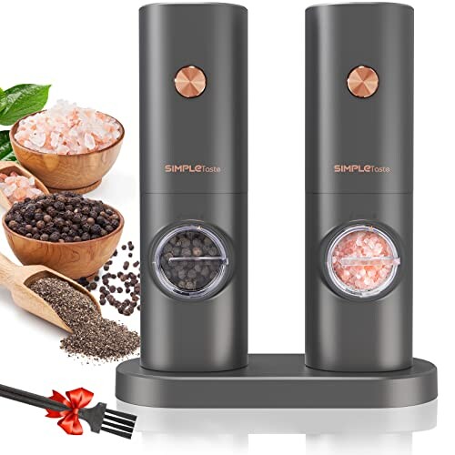 SIMPLETASTE Molinillo El&eacute;ctrico 70 ML x2