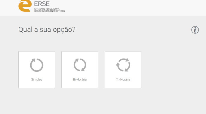 Simulador op&ccedil;&otilde;es