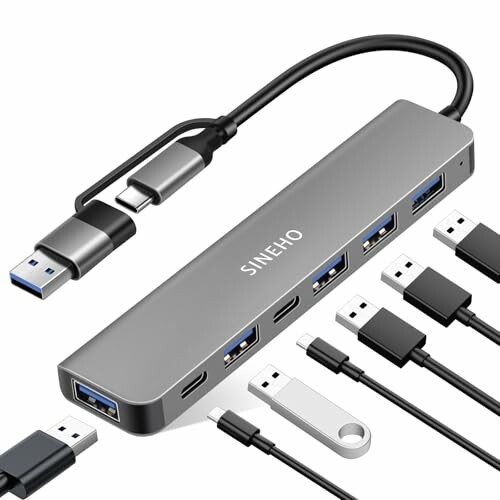 SINEHO Hub USB 7-en-1