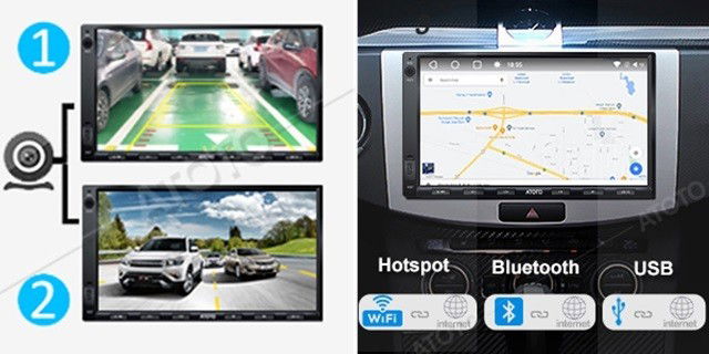 sistema multim&eacute;dia carro