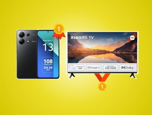 Natal da Xiaomi: Smart TV e telemóvel mais vendidos por menos de 200€ na Amazon!
