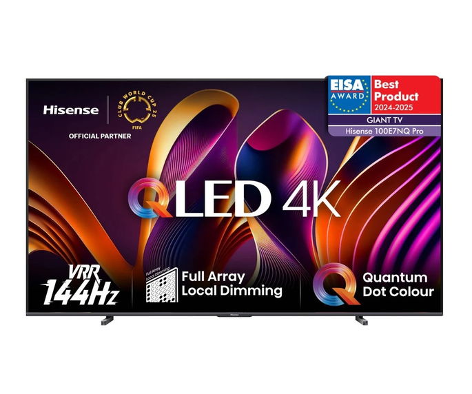Smart TV HISENSE QLED - 100'' 4K Ultra HD