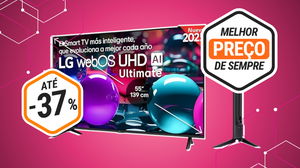 Smart TV LG 55’’ 4K UHD com IA agora está ao menor preço na Amazon!