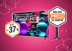Smart TV LG 55’’ 4K UHD com IA agora está ao menor preço na Amazon!
