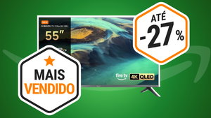 Smart TV Xiaomi TV F Pro de 55" com 4K UHD QLED está abaixo dos 350 €