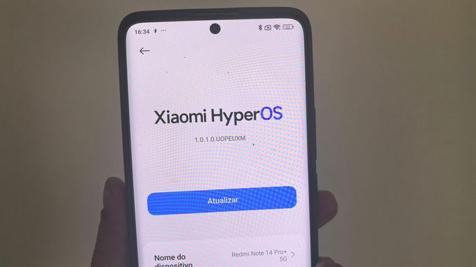 Smartphone com HyperOS