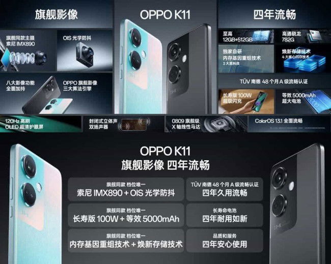 Smartphone OPPO K11