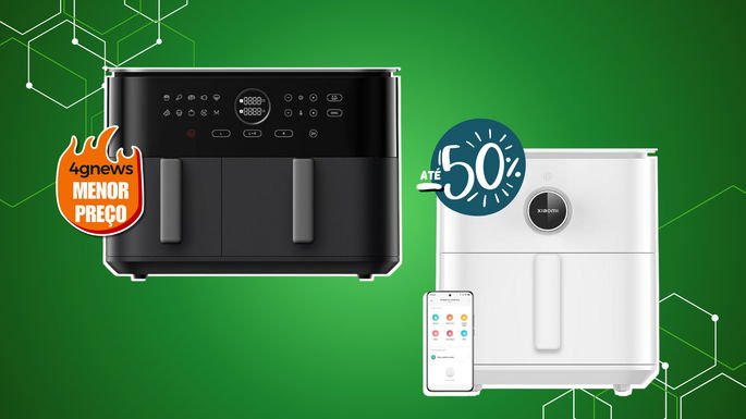 air fryer xiaomi com desconto de até 50%
