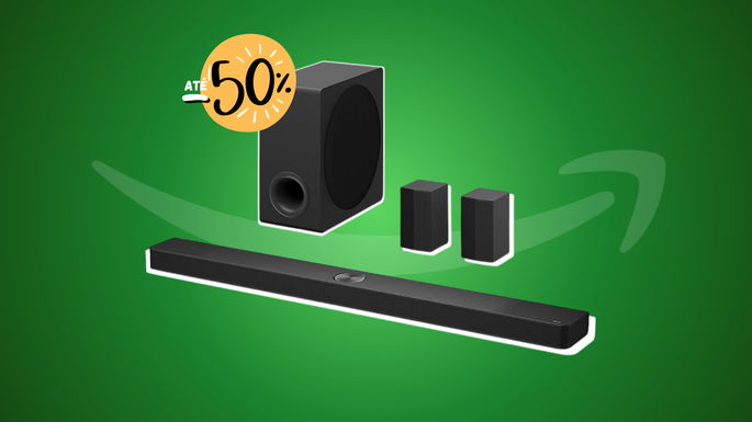 barra de som inteligente LG S90TR está com desconto de 48%
