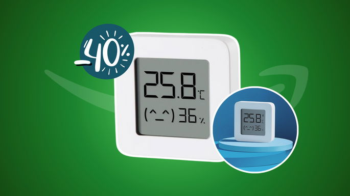 Xiaomi Monitor de Temperatura e Humidade 2 por apenas 6 euros