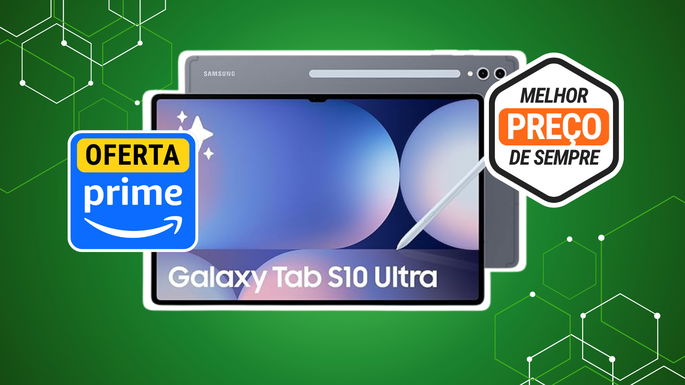 Samsung Galaxy Tab S10 Ultra com desconto de 34%