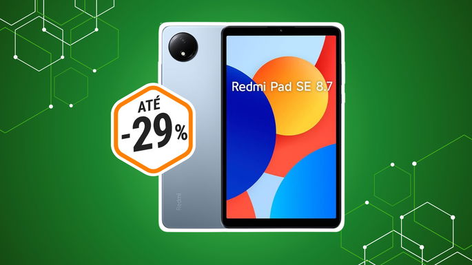 Xiaomi Redmi Pad SE 8,7” com desconto de 39%