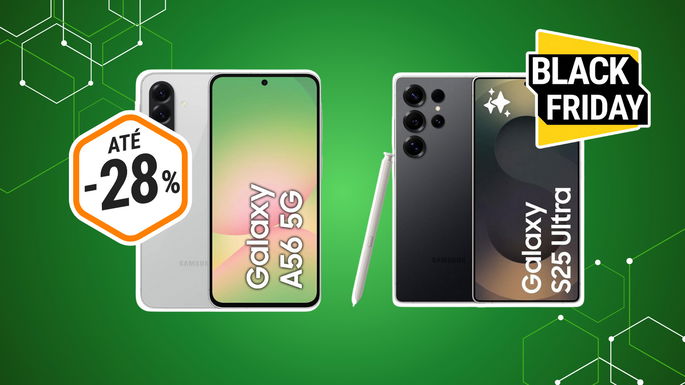 linha Samsung Galaxy com desconto de 28%