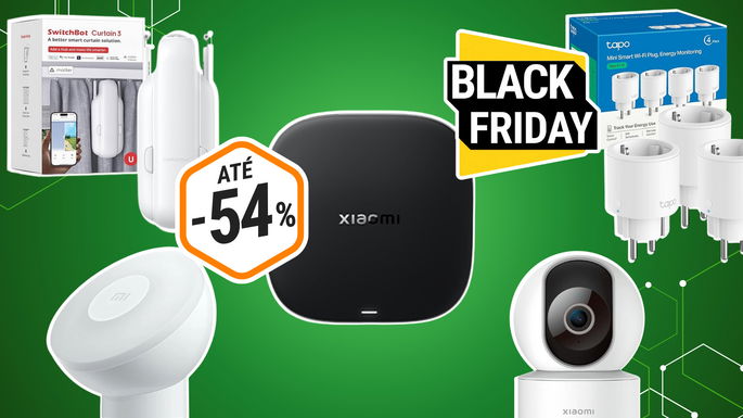 gadgets smart home com descontos até 54%