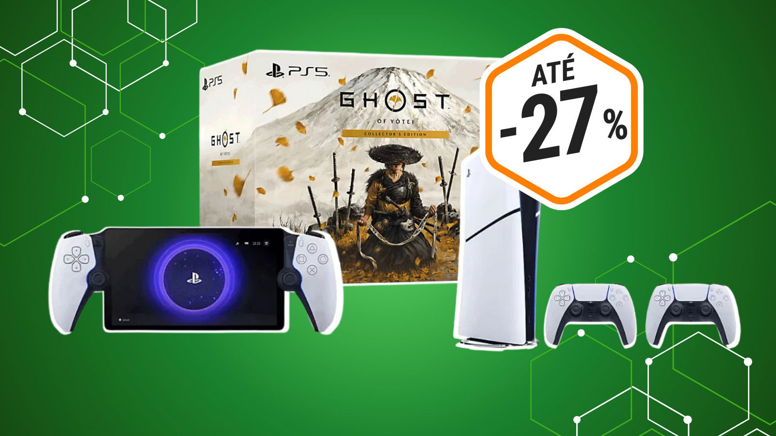 Playstation com descontos de até 27%