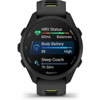 Smartwatch GARMIN Forerunner 170 (1.3'' - Bluetooth -Autonomia: At&eacute; 10 dias - Preto)
