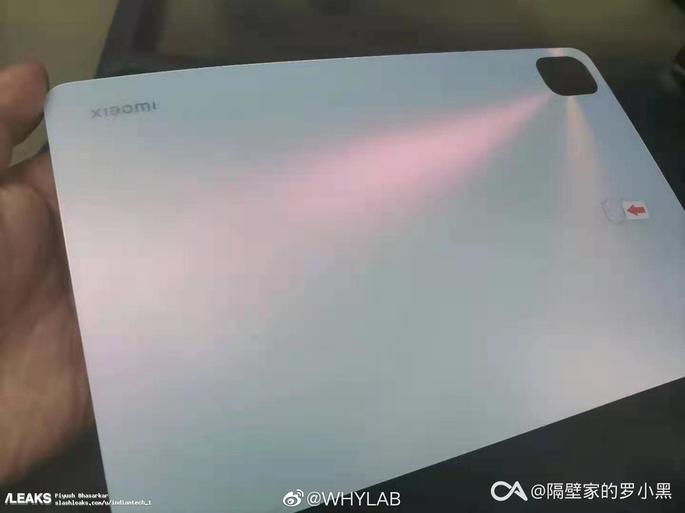 Imagem real do Xiaomi Mi Pad 5. Via: SlashLeaks