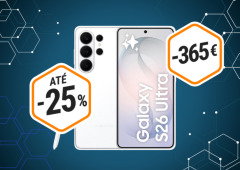 Só hoje: Samsung Galaxy S26 Ultra de 256 GB está 365 € mais barato na Amazon