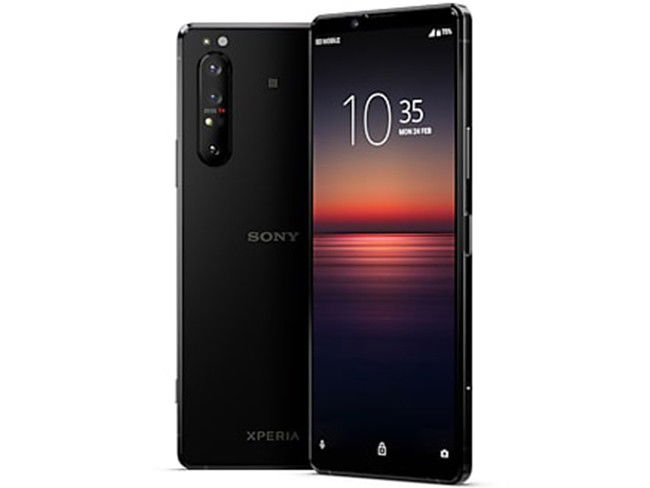Sony Xperia 1 II em preto