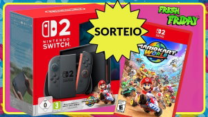 Sorteio Black Friday 2025: ganha uma Nintendo Switch 2 + Mario Kart World com as tuas compras na Powerplanet