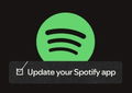 Spotify recomenda atualização urgente da app (mas pelo motivo que todos esperam no final do ano)