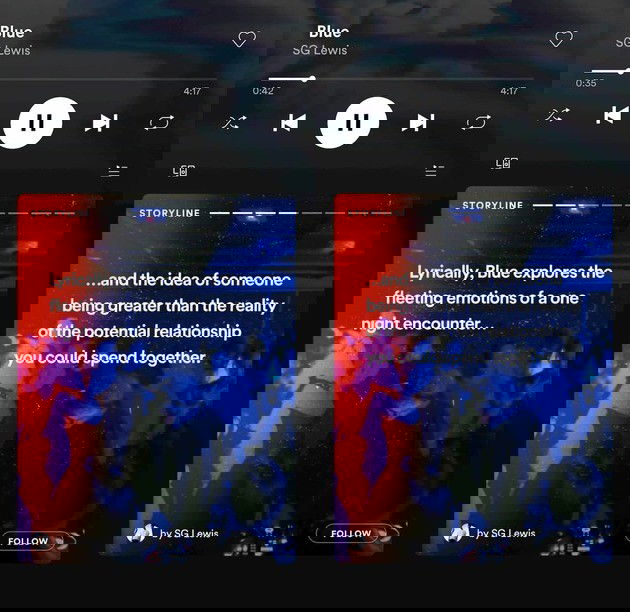 spotiy storyline