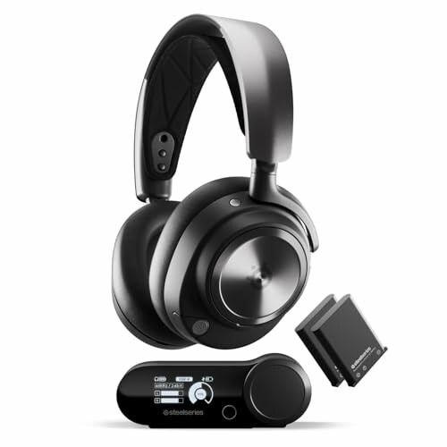 SteelSeries Arctis Nova Pro Wireless, auscultadores gaming sem fios, preto